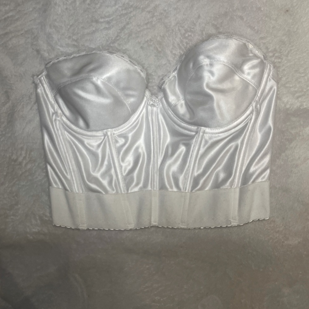 36C White Corset Top